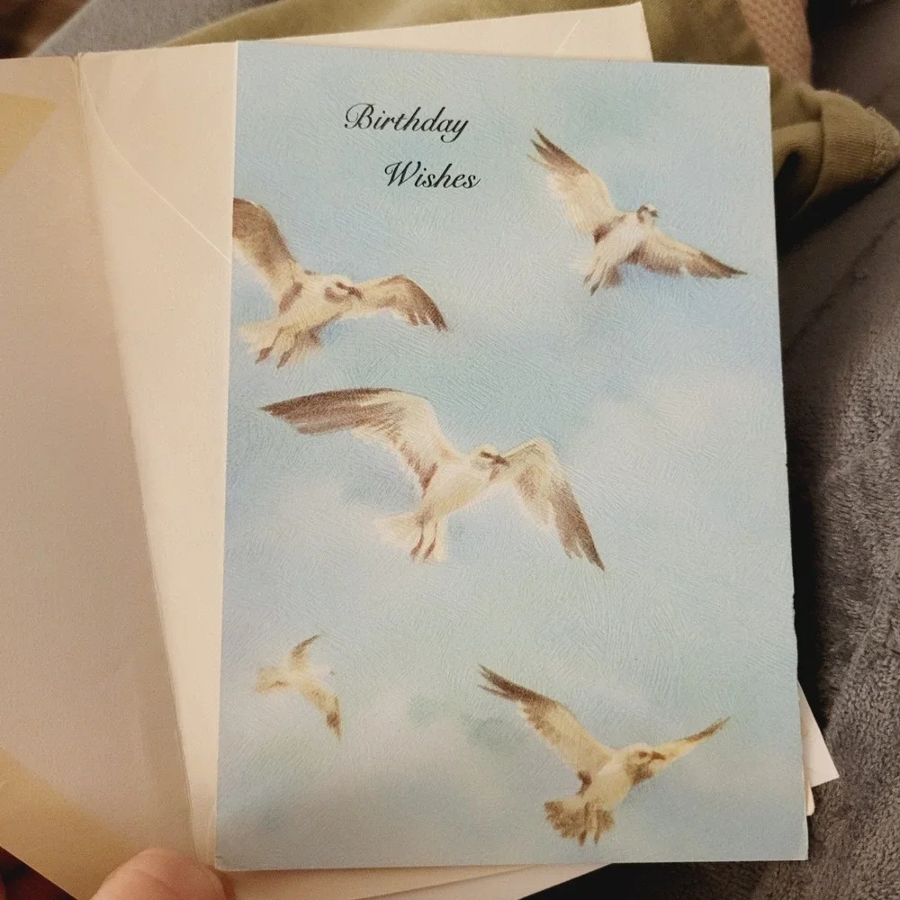 12 Vintage Assorted Greeting Cards Birthday Congratulations Beach Nautical 1990s